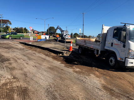 Botanic Road maintenance 2
