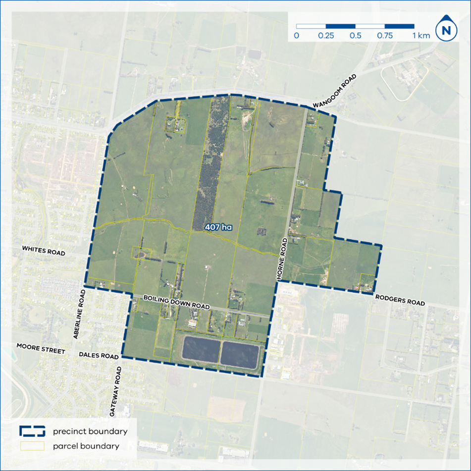 East of Aberline aerial image.
