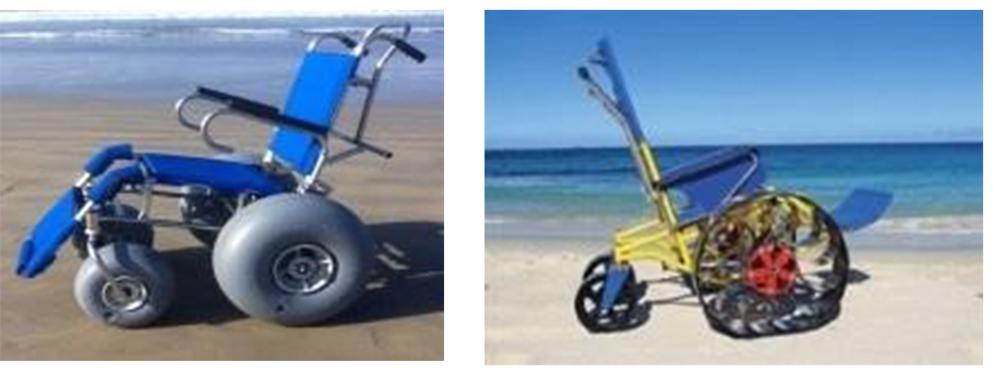 beach wheelchairs