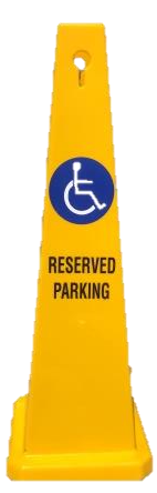 disabled parking sign
