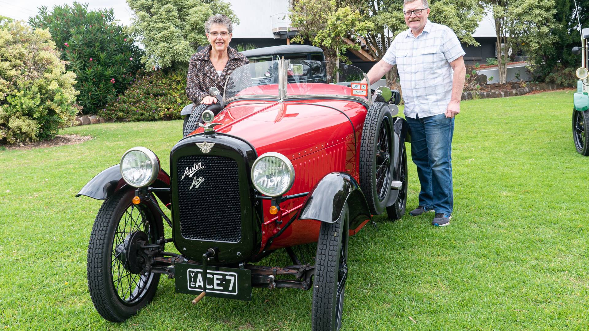 Austin 7 and 2 people