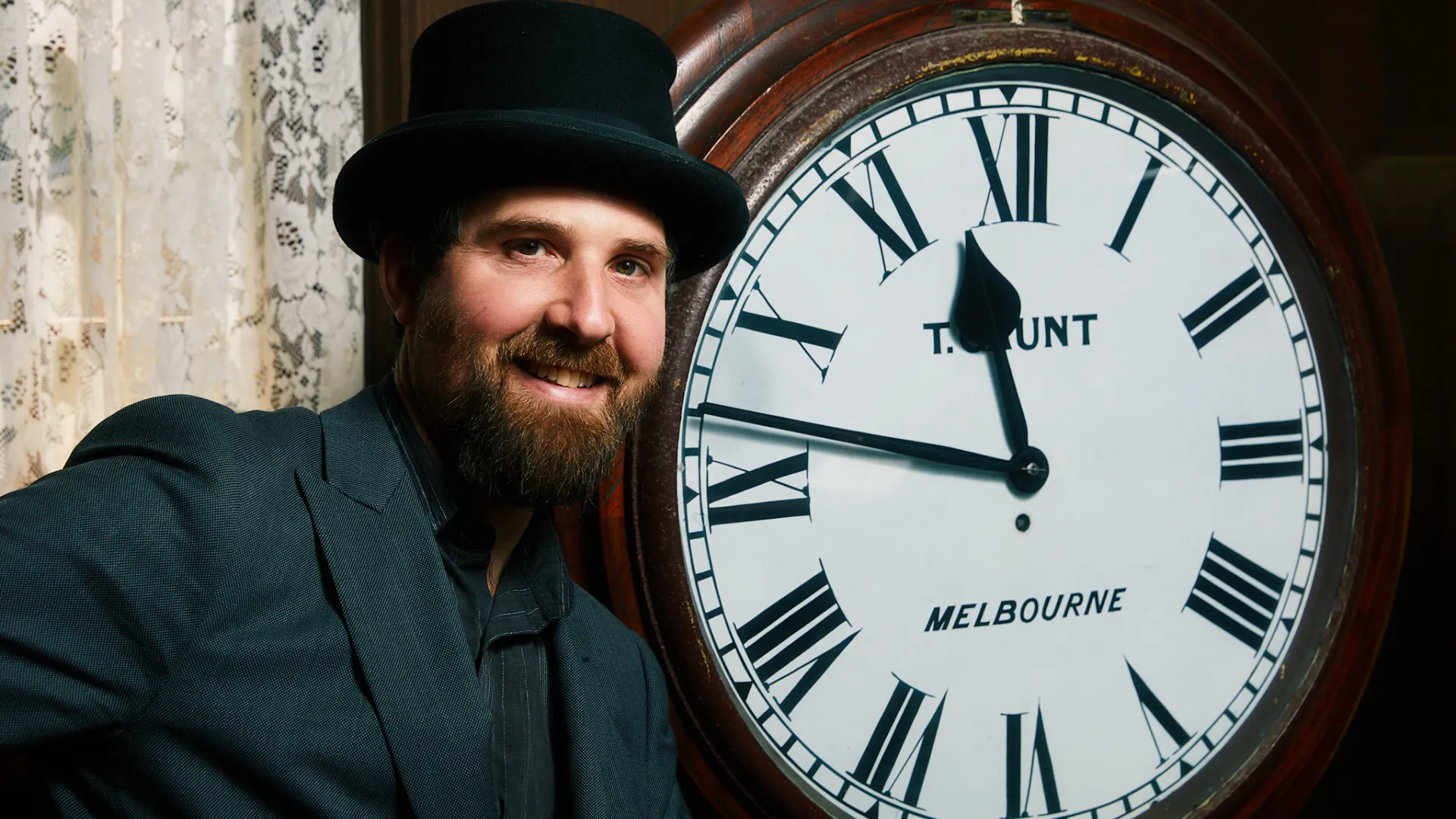 Clock repairer Thomas Habel