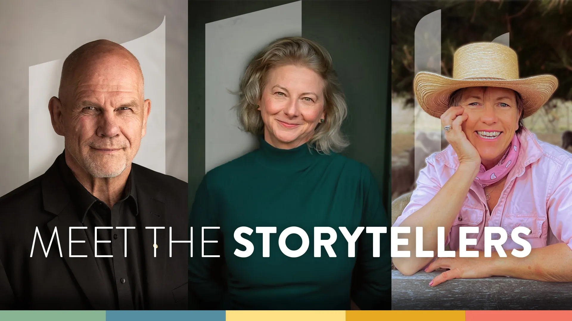 Peter FitzSimons, Toni Jordan and Rachael Treasure