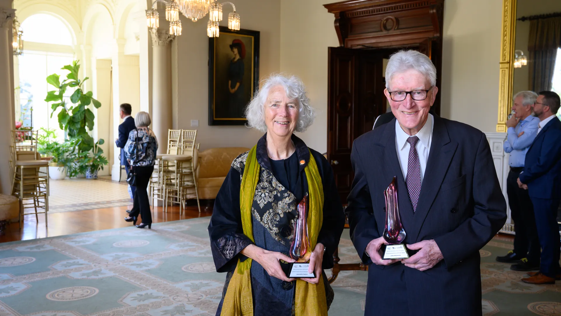 Jeanette Hajncl and John MacInnes