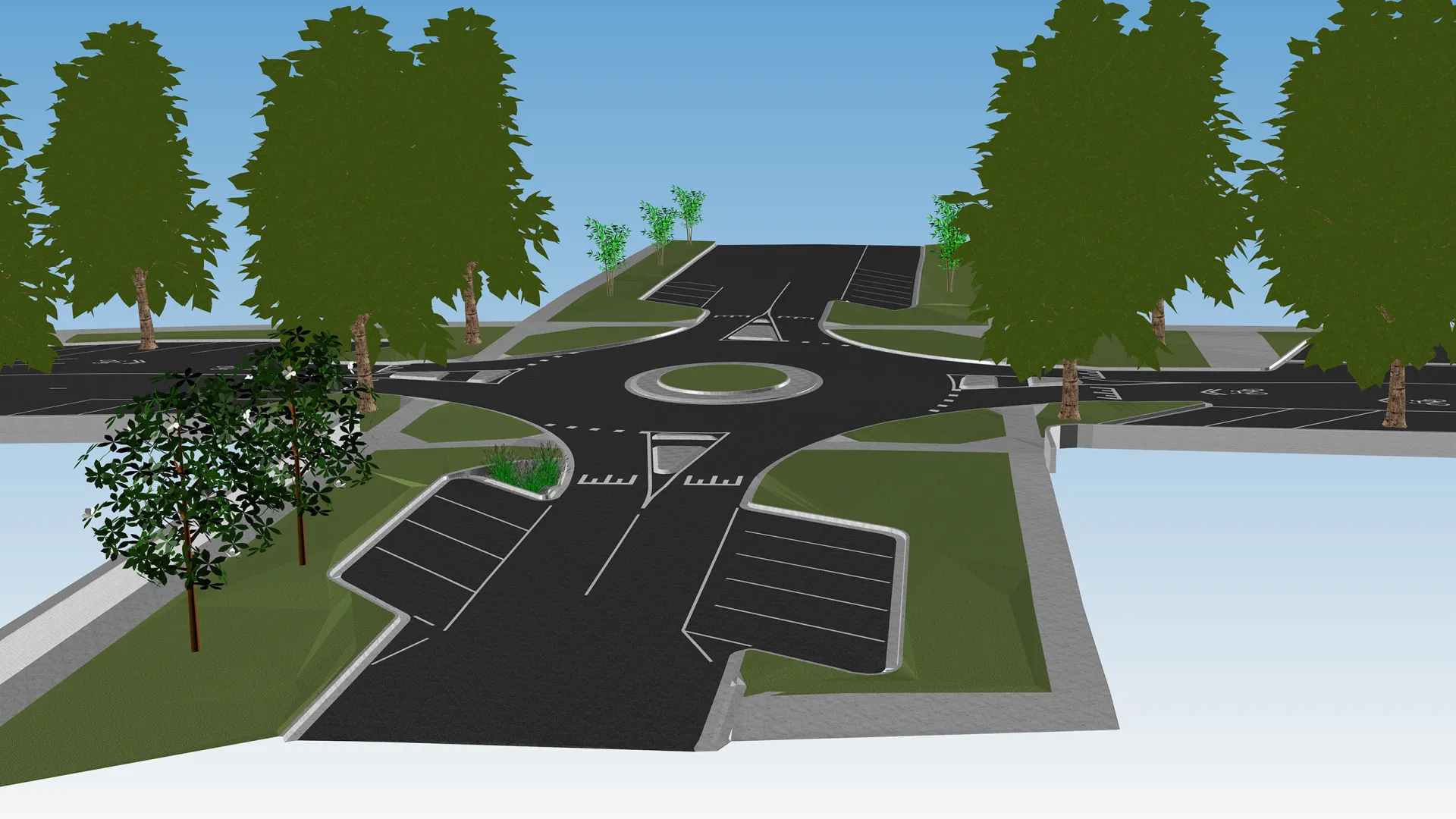 Ryot Koroit St roundabout