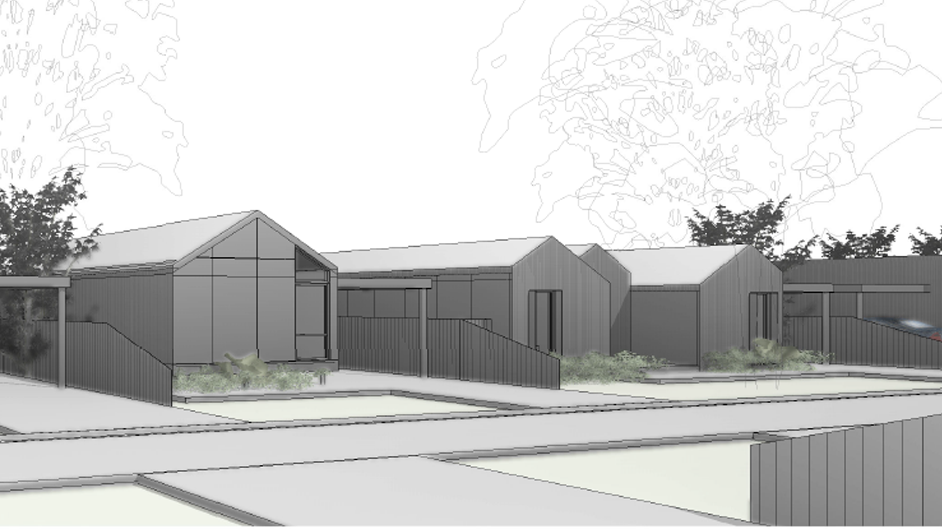 Harrington Road streetscape concept