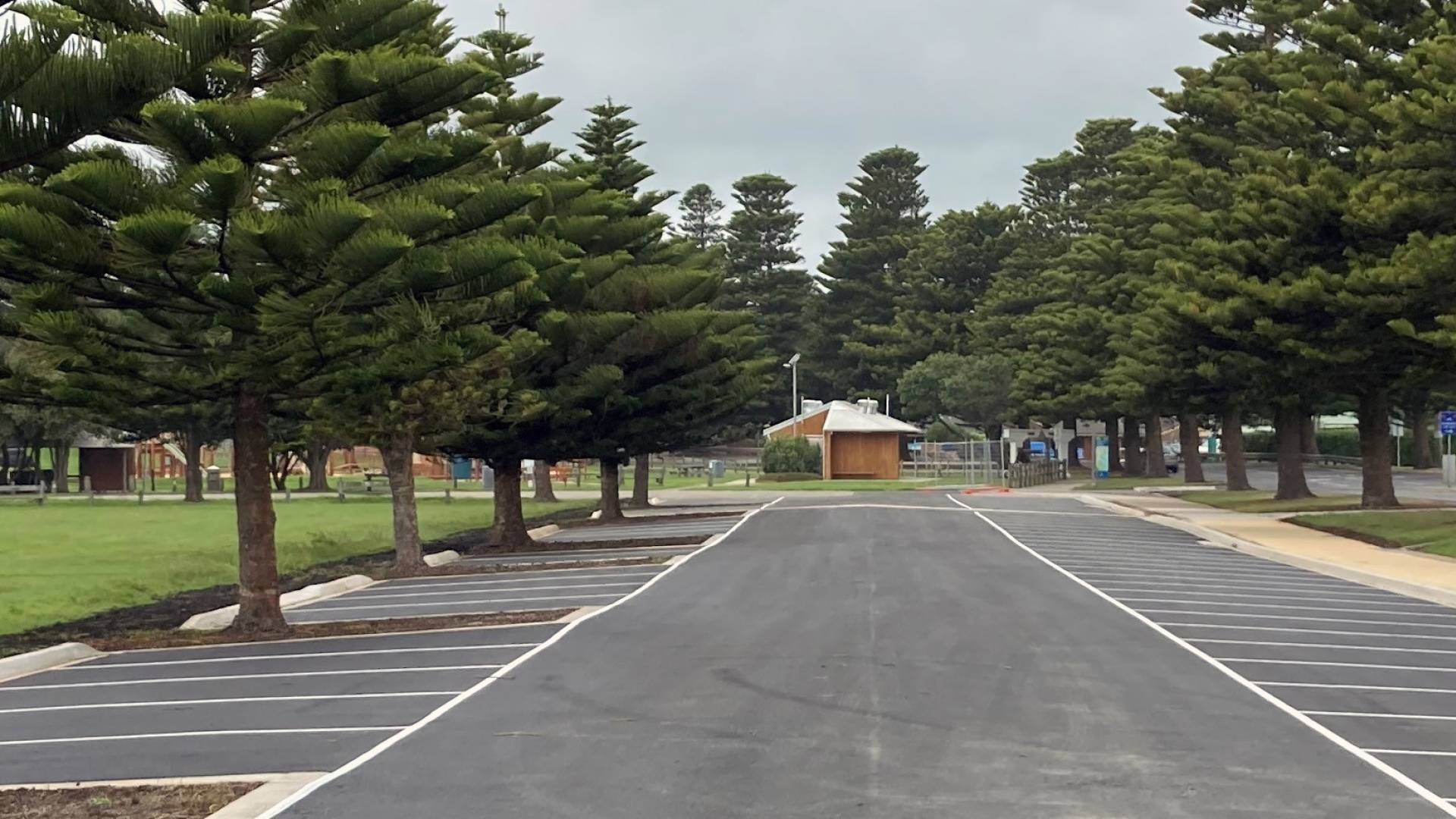 Lake Pertobe car park