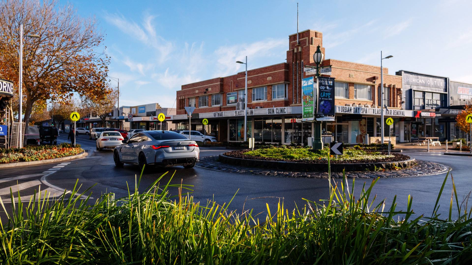 Liebig St roundabout