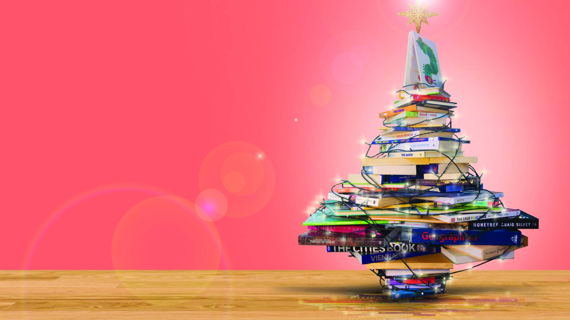 Bookish Christmas tree