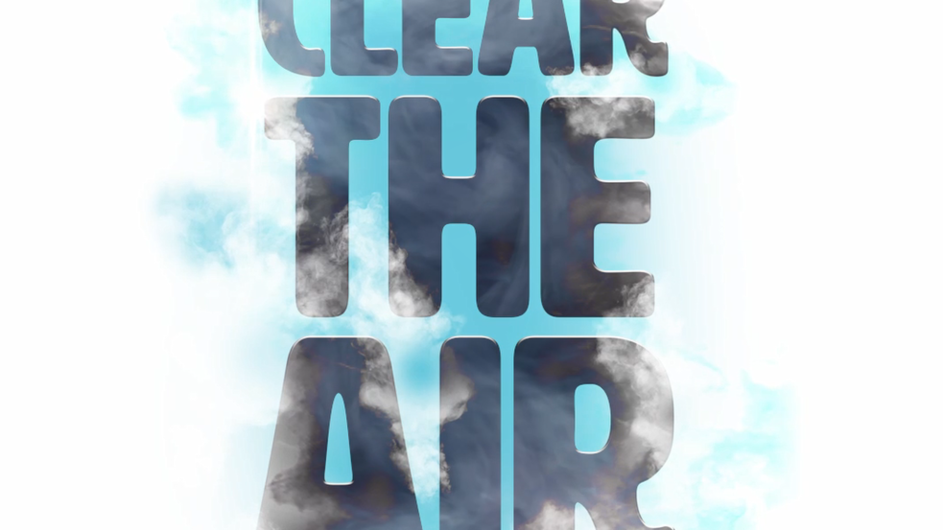 Clear the air poster