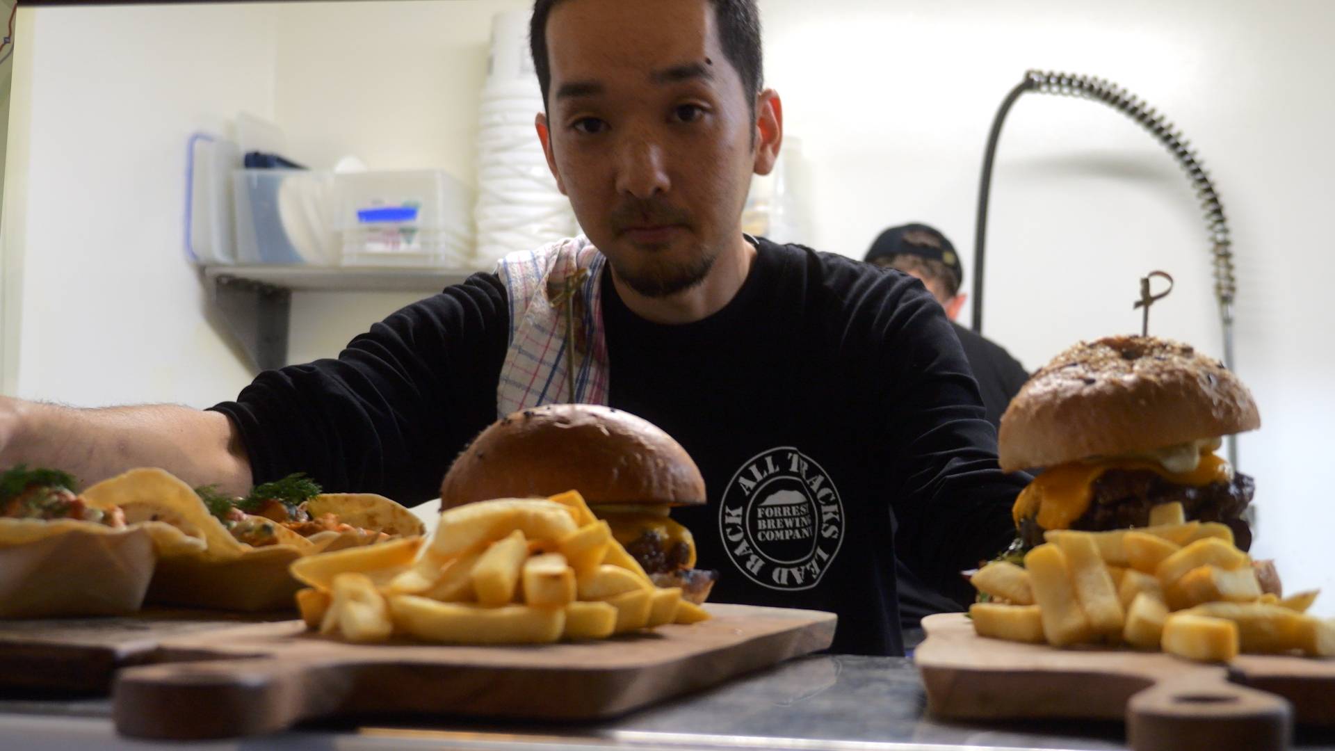 Chef employed through the DAMA.