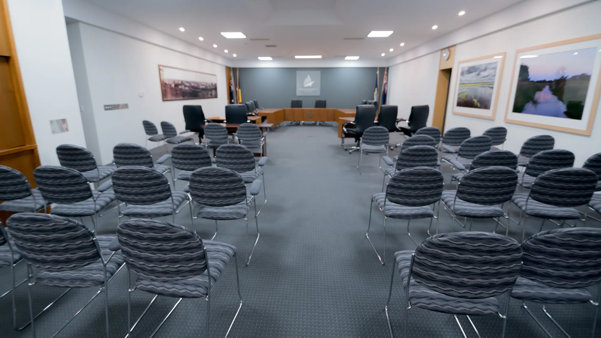 Council meeting chambers