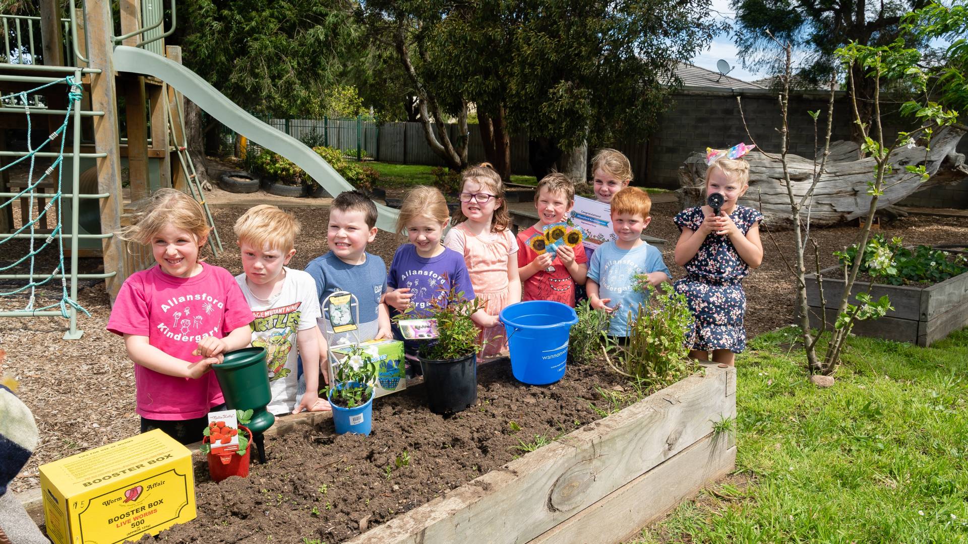 Children at a kindergarten