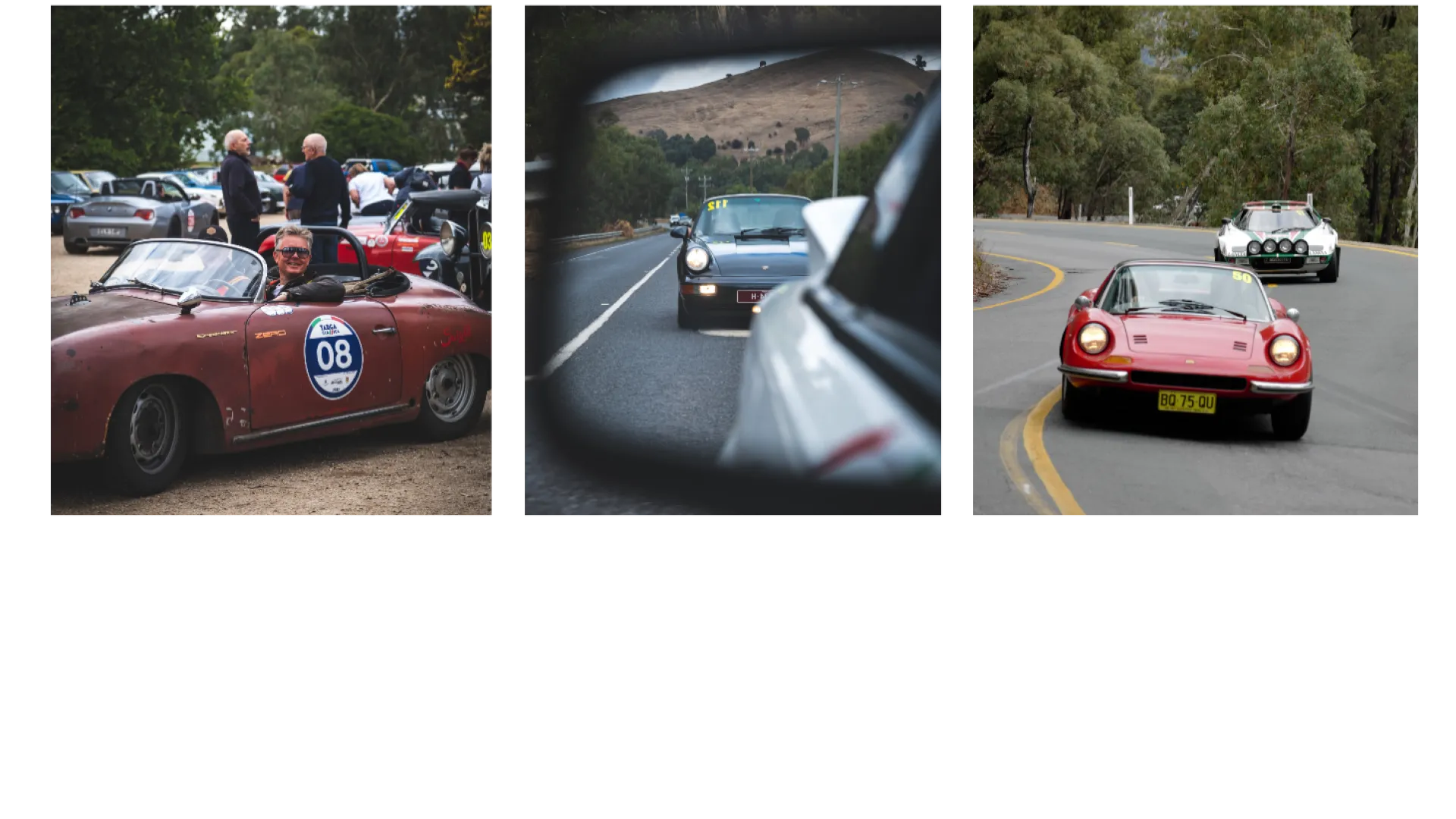 Targa Classica rally cars