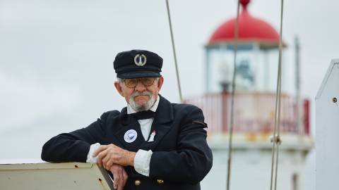 Flagstaff Hill volunteer John Harrison