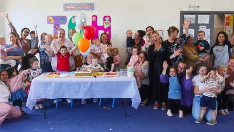 100th Toddle on Hoddle playgroup session