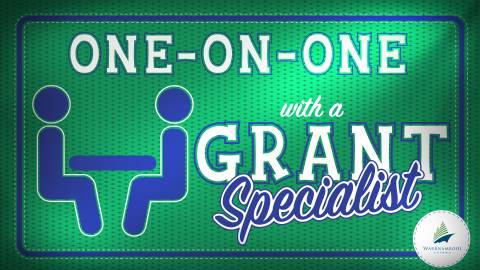 One-on-one with a grant specialist
