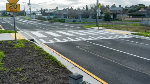 Otway Road crossing