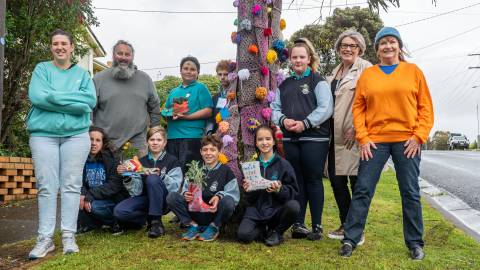 Contributors to the 2022 Home is Where the Art is project in West Warrnambool