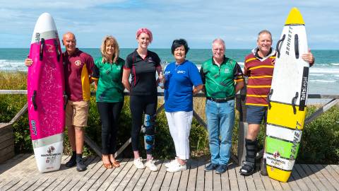 Labour Day sporting tournament representatives