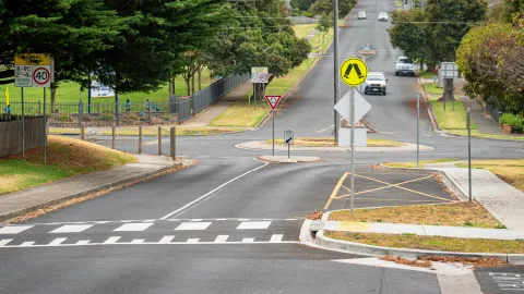 Queens and Botanic intersection