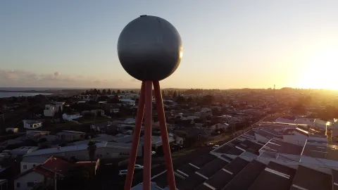 Fletcher Jones silver ball
