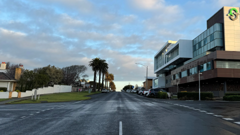Timor St one way section