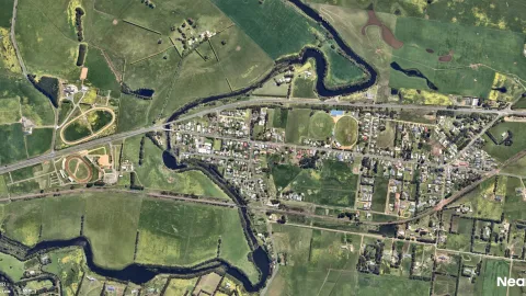 Aerial image of Allansford.