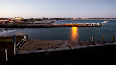 Breakwater and Jetty