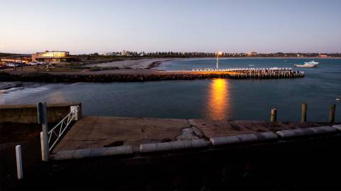 Breakwater and Jetty
