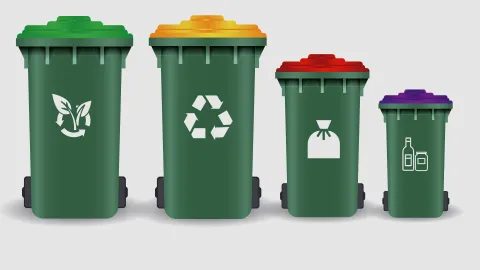 4 Types of Bins