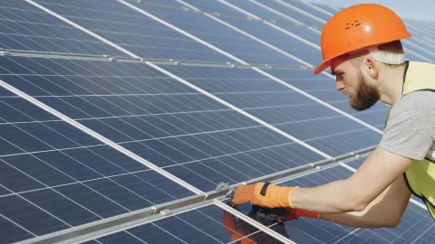 installing solar panels