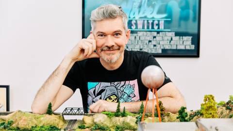 Artist, teacher, businessman Gareth Colliton