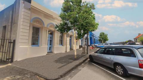 Kepler Street artist's illustration of brushbox trees.