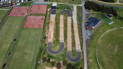 Jetty Flat including BMX track.