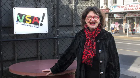 Safe injecting room activist Judy Ryan.