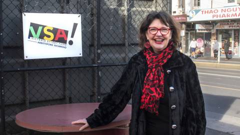 Safe injecting room activist Judy Ryan.