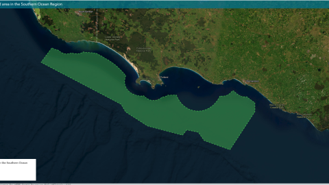 Proposed wind energy zone