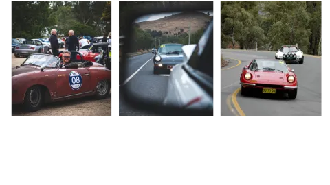 Targa Classica rally cars
