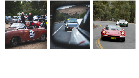 Targa Classica rally cars