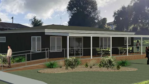 Preliminary concept of the West Warrnambool Neighbourhood House