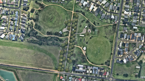 Aerial image of Brierly Reserve