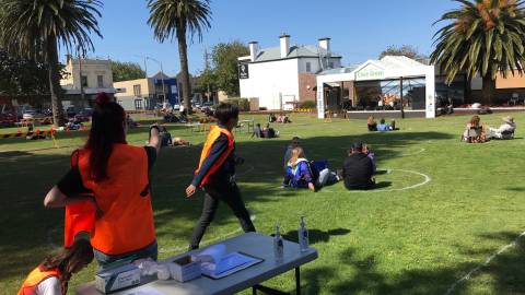 Youth on the Civic Green