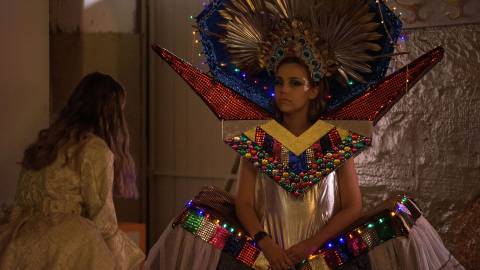 Woman in Headdress