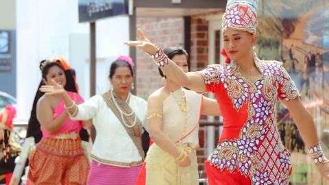 Multicultural dance