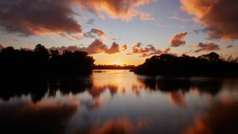Lake Pertobe Sunset